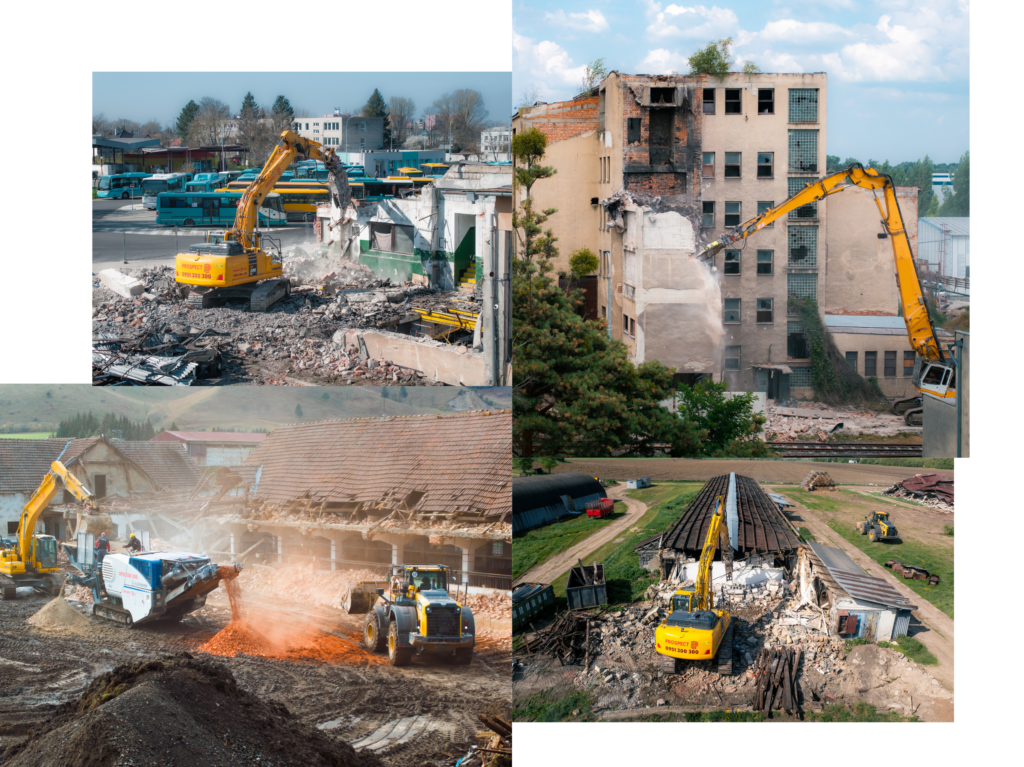 Demolácia a recyklácia stavebného odpadu