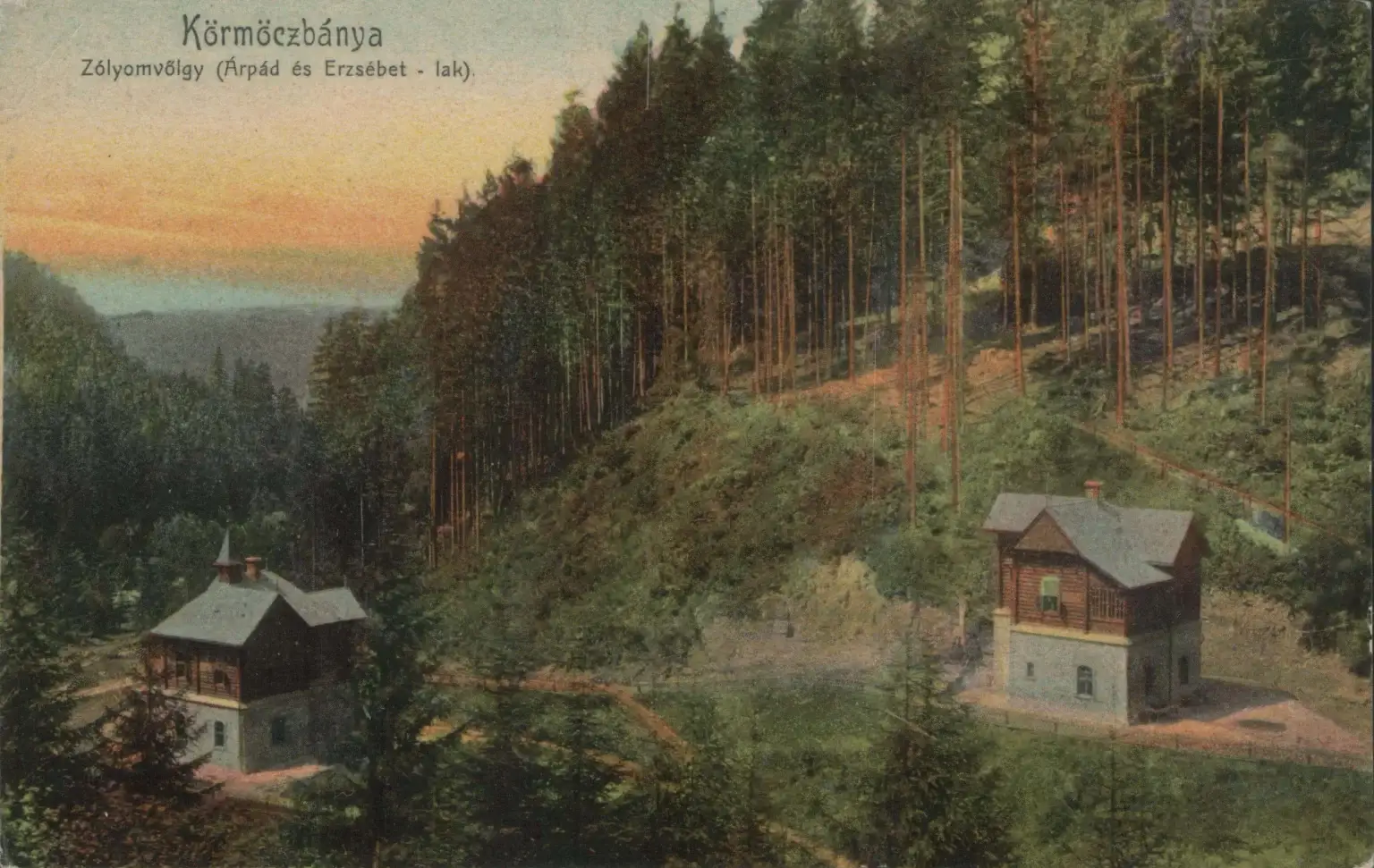 rekreačné stredisko Toliar pri Kremnici historické