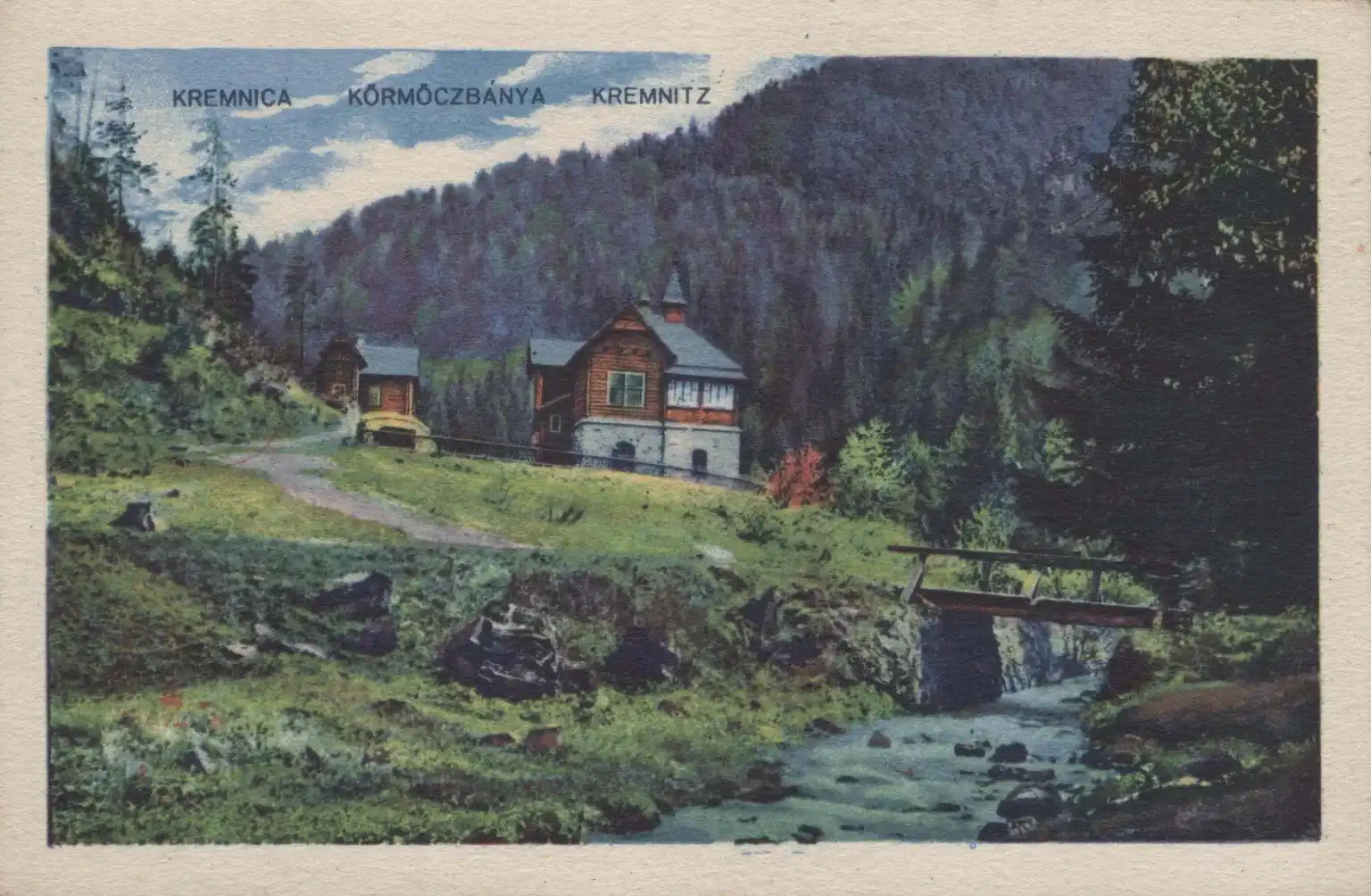 Toliar pri Kremnici na historickej fotke