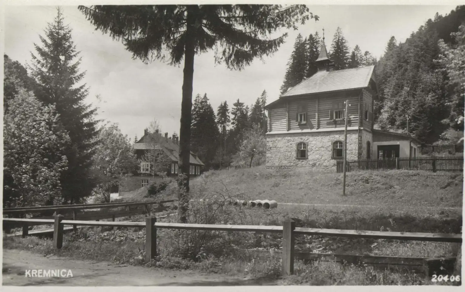 rekreačné stredisko Toliar pri Kremnici historická foto