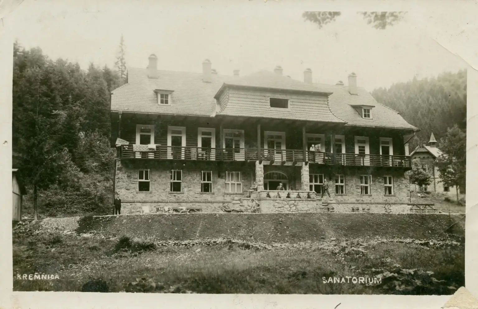 Sanatórium Kremnica historická foto